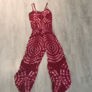 Tie-dye jumpsuit